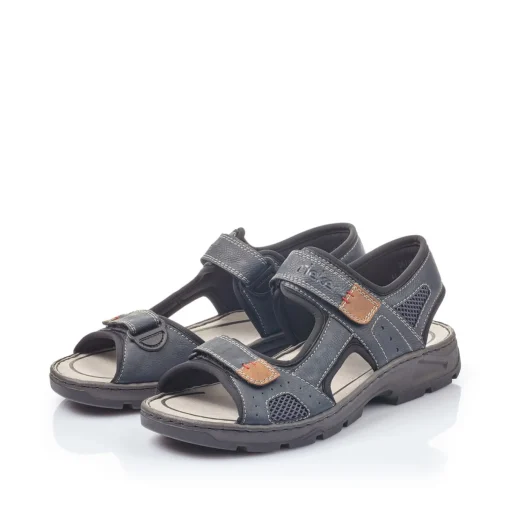 Rieker Herren Trekkingsandalen ozeanblau