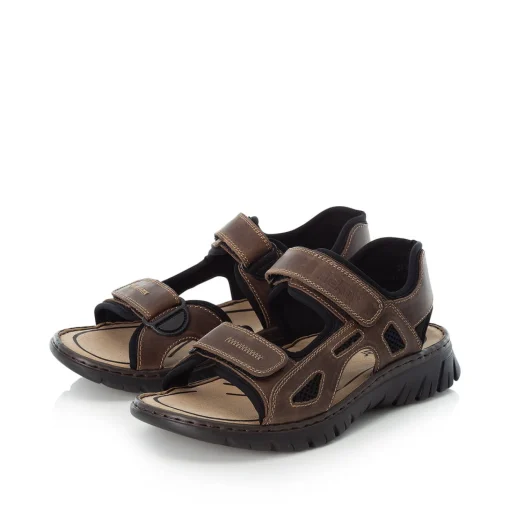 Rieker Herren Trekkingsandalen dunkelbraun