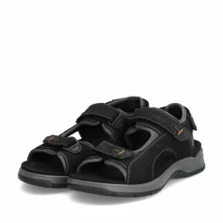 Rieker Herren Trekkingsandalen nachtschwarz