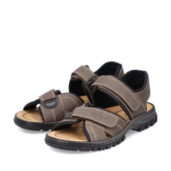 Rieker Herren Trekkingsandalen espressobraun
