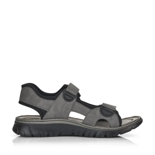 Rieker Herren Trekkingsandalen felsengrau