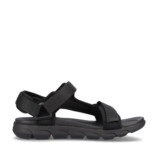 Rieker Herren Trekkingsandalen deep black