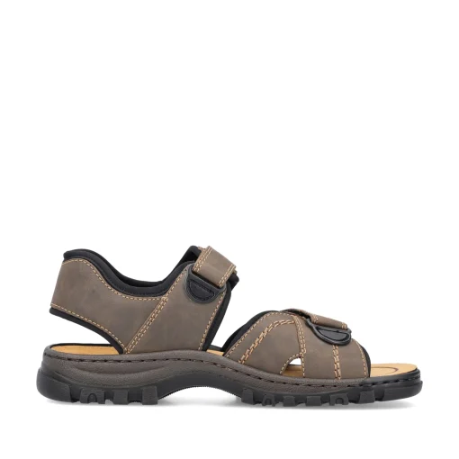 Rieker Herren Trekkingsandalen espressobraun