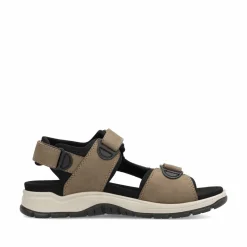 Rieker Herren Trekkingsandalen hellbraun