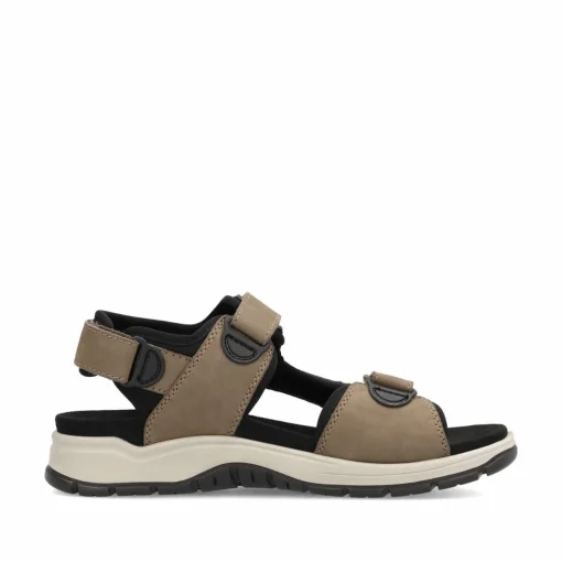 Rieker Herren Trekkingsandalen hellbraun