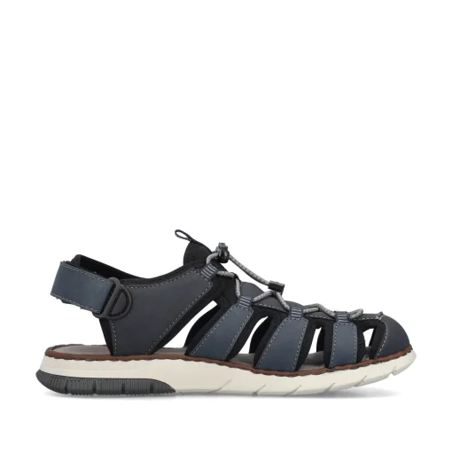 Rieker Herren Trekkingsandalen stahlblau