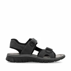 Rieker Herren Trekkingsandalen steingrau