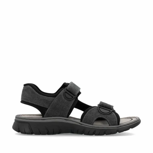 Rieker Herren Trekkingsandalen steingrau