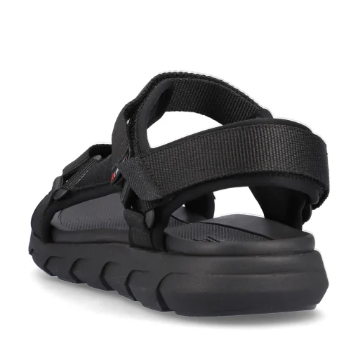 Rieker Herren Trekkingsandalen deep black