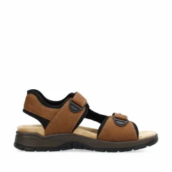 Rieker Herren Trekkingsandalen holzbraun