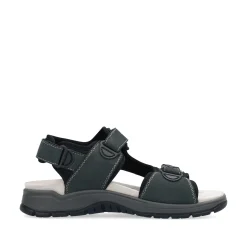Rieker Herren Trekkingsandalen blaugrau