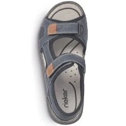 Rieker Herren Trekkingsandalen ozeanblau