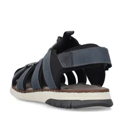 Rieker Herren Trekkingsandalen stahlblau