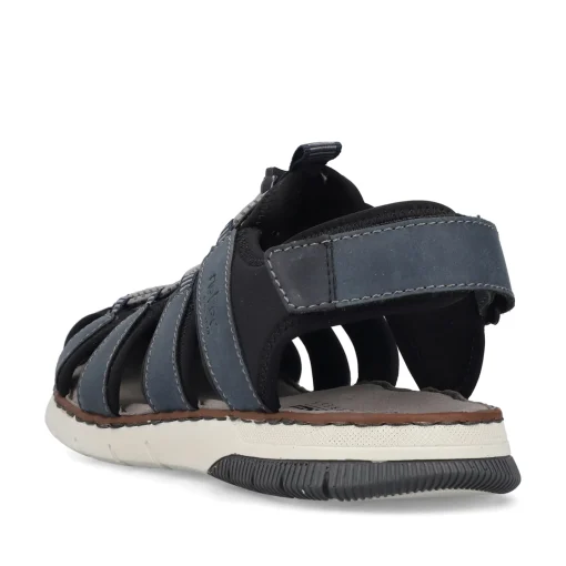 Rieker Herren Trekkingsandalen stahlblau