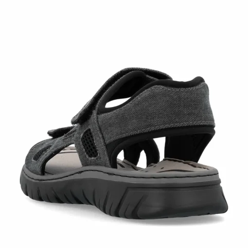 Rieker Herren Trekkingsandalen steingrau