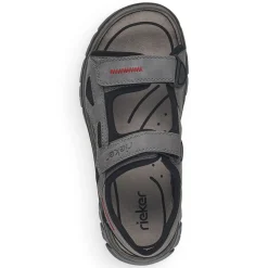 Rieker Herren Trekkingsandalen felsengrau