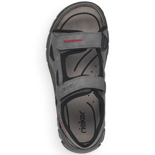 Rieker Herren Trekkingsandalen felsengrau