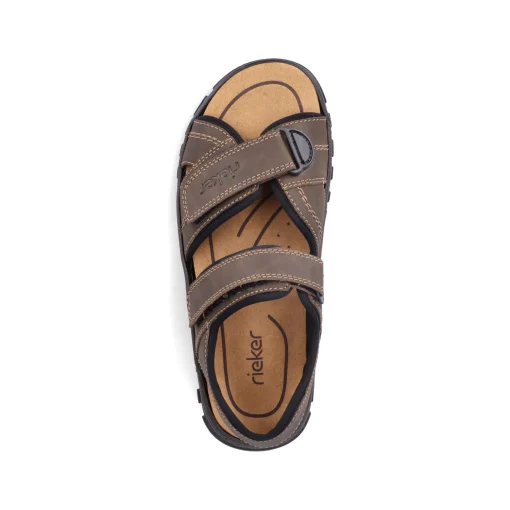 Rieker Herren Trekkingsandalen espressobraun