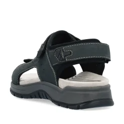 Rieker Herren Trekkingsandalen blaugrau