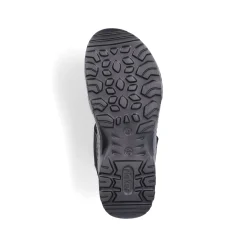 Rieker Herren Trekkingsandalen asphaltschwarz