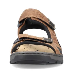 Rieker Herren Trekkingsandalen nussbraun