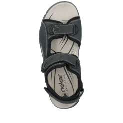 Rieker Herren Trekkingsandalen blaugrau