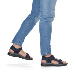 Rieker Herren Trekkingsandalen marineblau