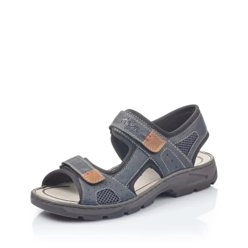 Rieker Herren Trekkingsandalen ozeanblau
