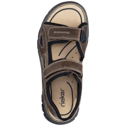 Rieker Herren Trekkingsandalen dunkelbraun
