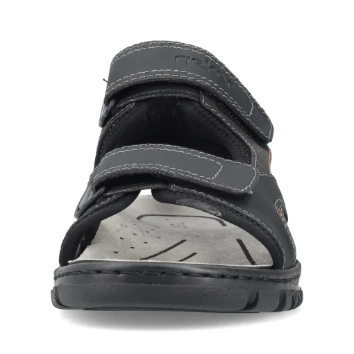 Rieker Herren Trekkingsandalen mitternachtsschwarz