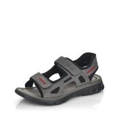 Rieker Herren Trekkingsandalen felsengrau