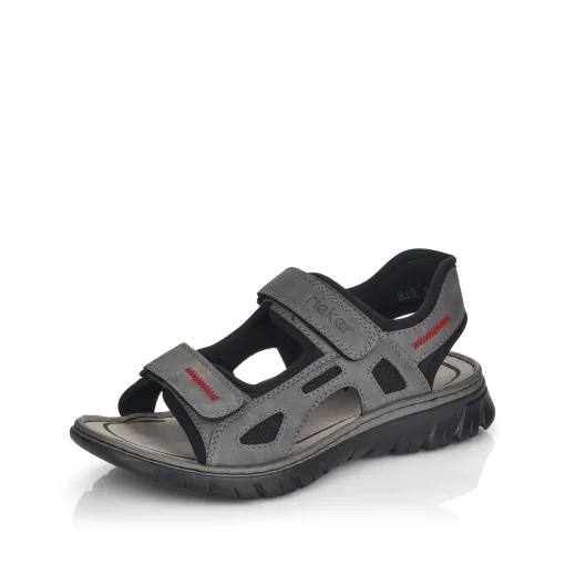 Rieker Herren Trekkingsandalen felsengrau
