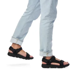 Rieker Herren Trekkingsandalen deep black