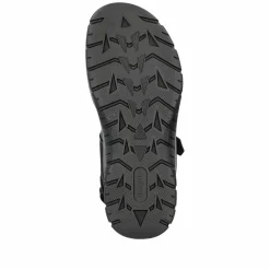 Rieker Herren Trekkingsandalen nachtschwarz