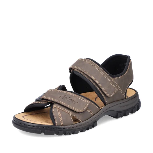 Rieker Herren Trekkingsandalen espressobraun