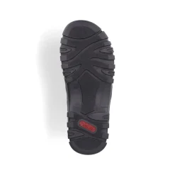 Rieker Herren Trekkingsandalen mitternachtsschwarz