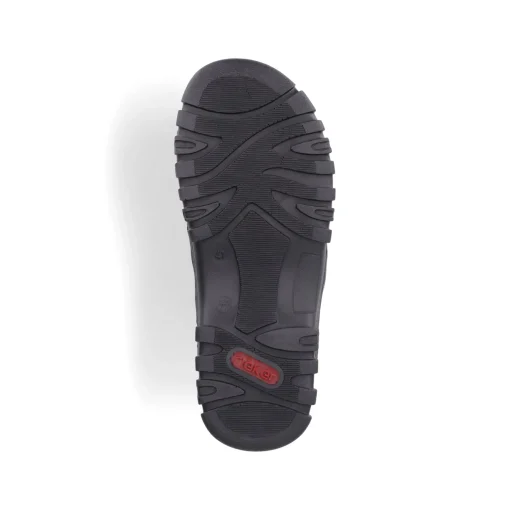 Rieker Herren Trekkingsandalen mitternachtsschwarz