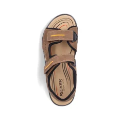 Rieker Herren Trekkingsandalen kaffeebraun