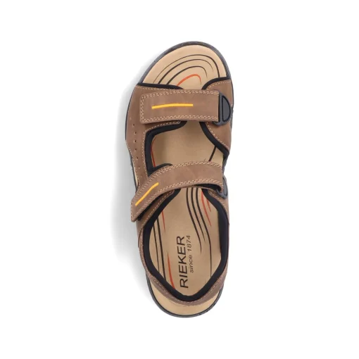 Rieker Herren Trekkingsandalen kaffeebraun