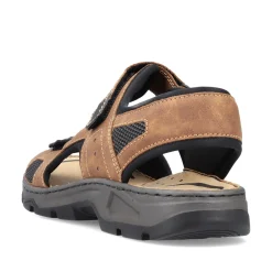 Rieker Herren Trekkingsandalen nussbraun
