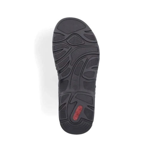 Rieker Herren Trekkingsandalen dunkelgrau