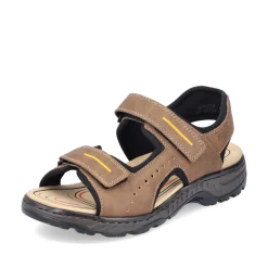 Rieker Herren Trekkingsandalen kaffeebraun