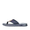 Rieker Herren Zehentrenner marineblau-braun