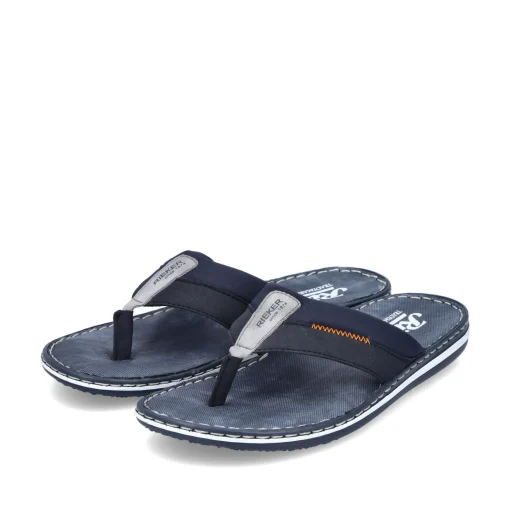Rieker Herren Zehentrenner marineblau
