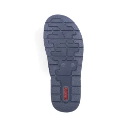 Rieker Herren Zehentrenner marineblau-braun