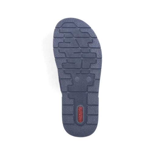 Rieker Herren Zehentrenner marineblau-braun