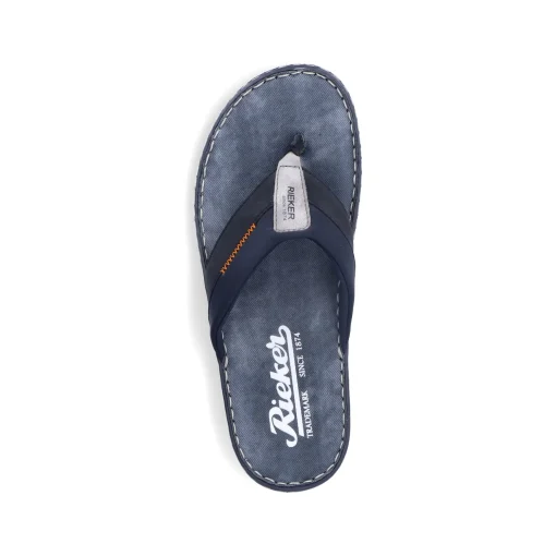Rieker Herren Zehentrenner marineblau