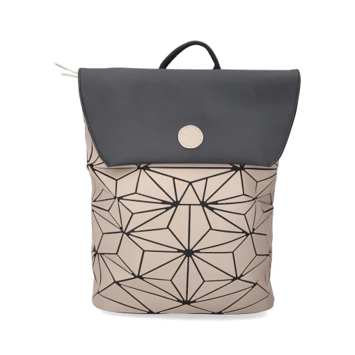 Rieker Rucksack cremebeige-nachtschwarz