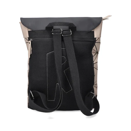 Rieker Rucksack cremebeige-nachtschwarz