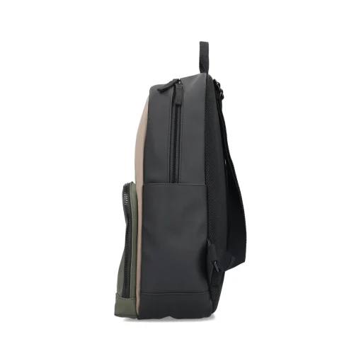 Rieker Rucksack schwarz-beige-khaki